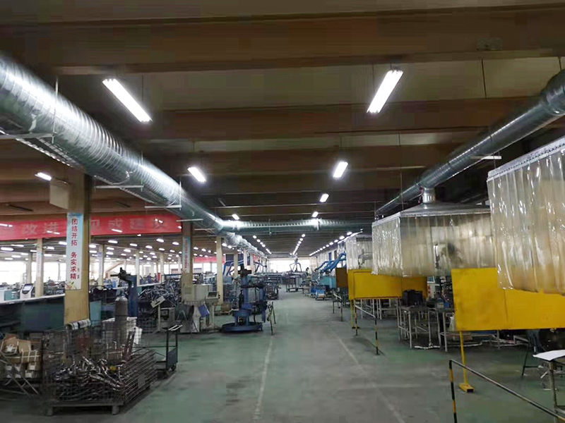 车间焊接烟尘治理工程竣工