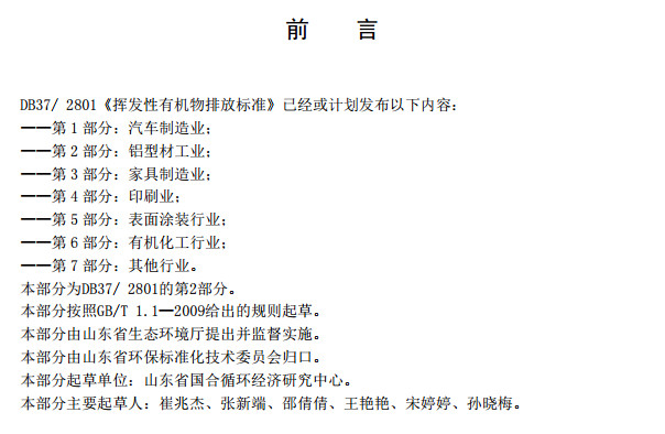 科普：山东省工业铝型材料有机废气排放标准