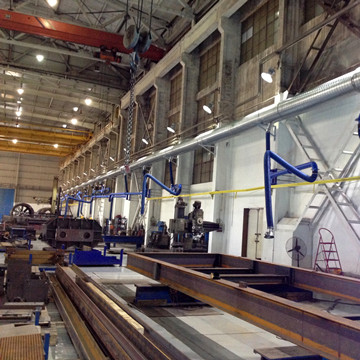 路博环保浅谈中央焊接烟尘净化系统在车间除尘中的应用