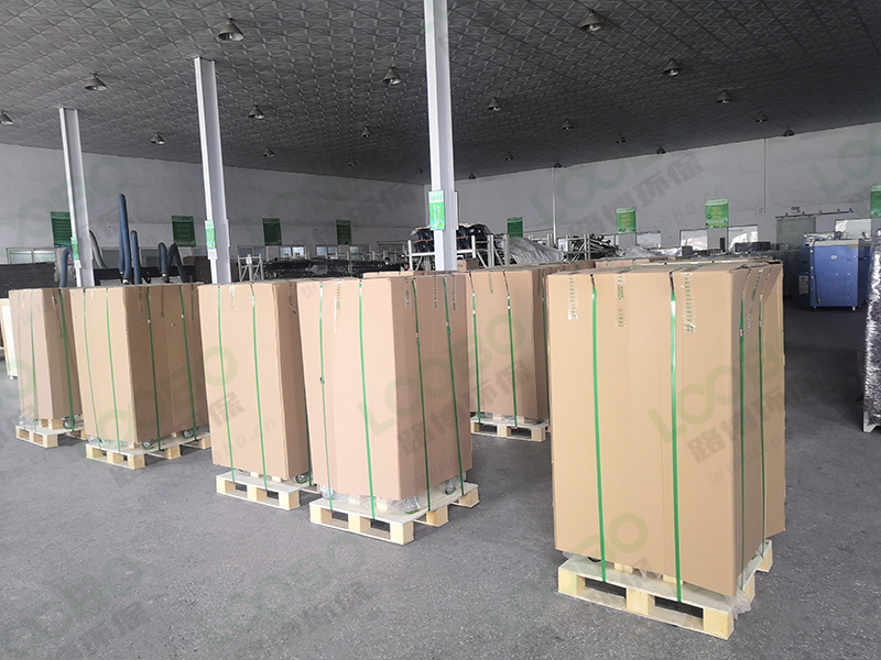 路博环保又一批可移动式焊烟净化器按期交付