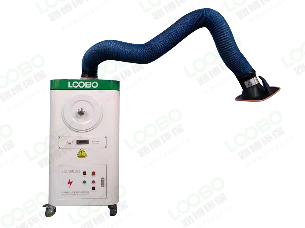 吸力大，噪音低，这款单臂焊接烟尘净化器推荐给你