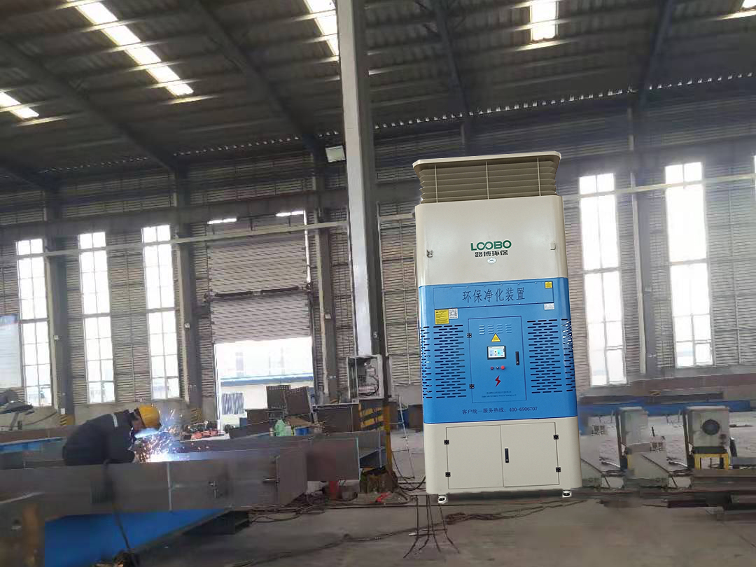 自循环焊烟净化器无需铺设管道，治理焊接烟尘更智能