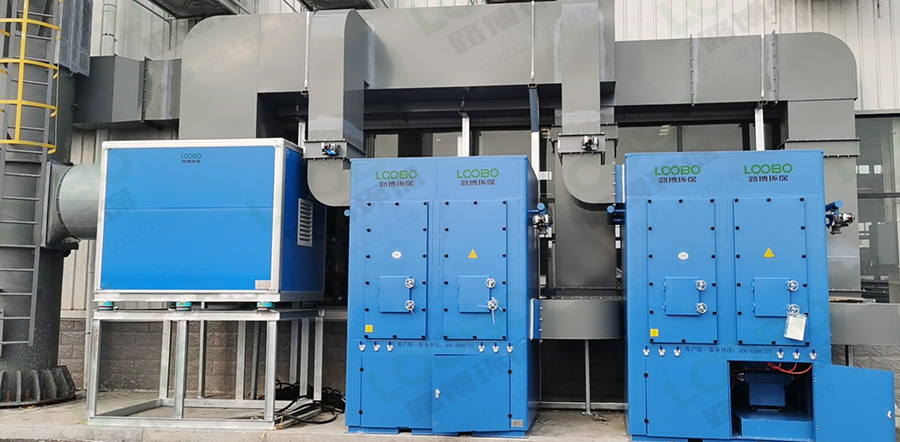 竣工案例展示-这台滤筒除尘器您可得选对了