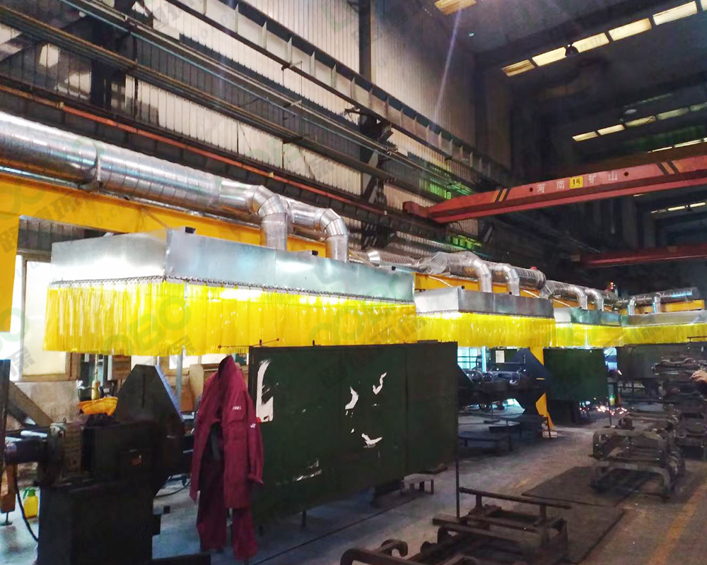 焊接烟尘治理项目顺利竣工—工程机械行业案例