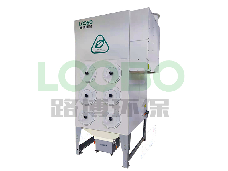 看！室内室外皆宜，斜插式滤筒除尘器一体机，设计紧凑又合理！