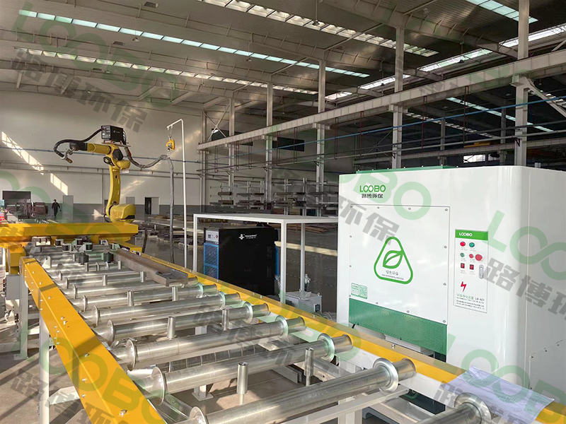 机器人焊接除尘项目—安徽某公司