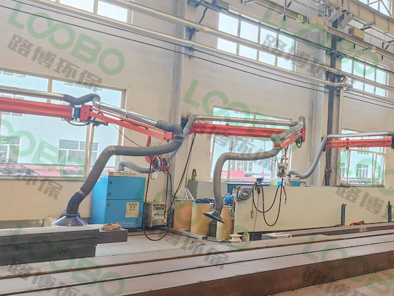 一臂成型，延长杆式支架吸气臂，搭配送丝机，只为满足灵活操作需求