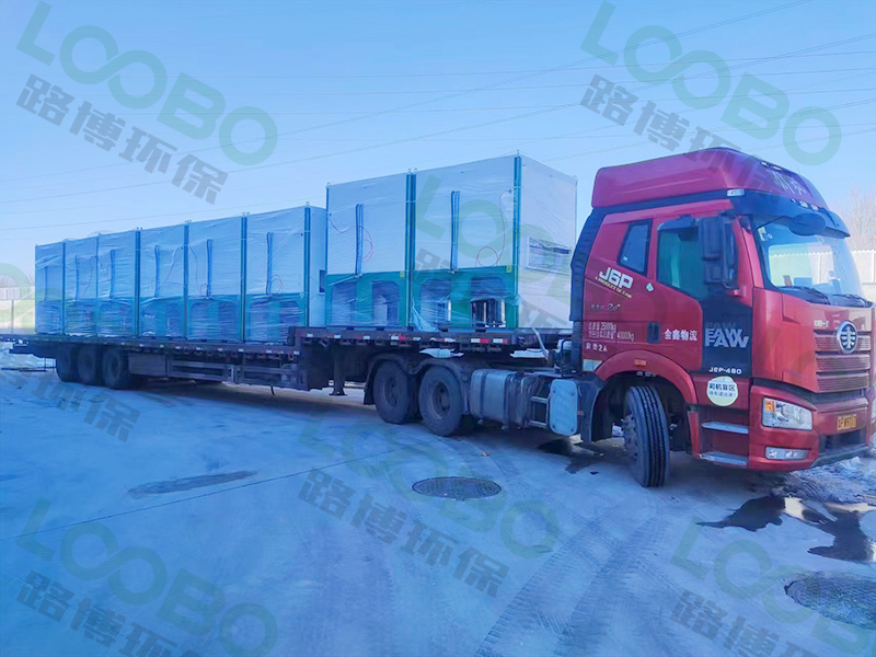 发货篇5：多滤筒除尘器持续发货中，快速除尘，创造优质工作环境